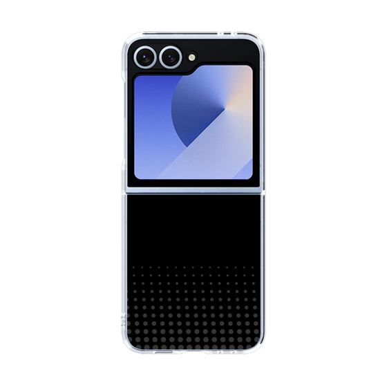 クリアケース［ Dot Gradation - Black ］