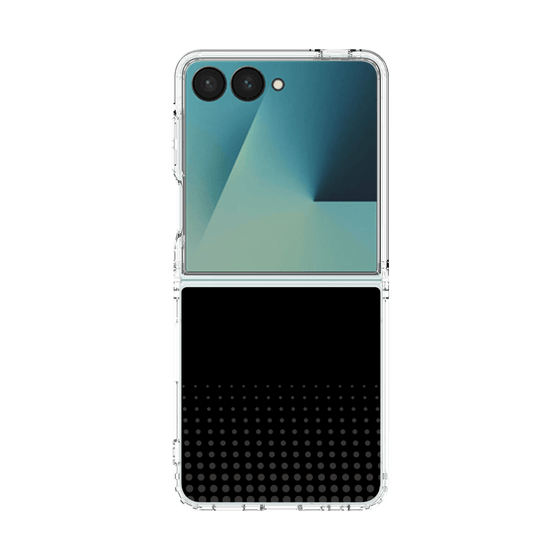 クリアケース［ Dot Gradation - Black ］