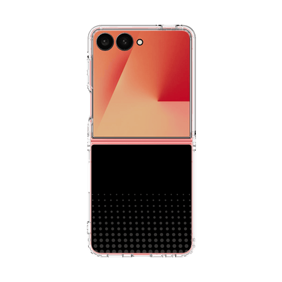 クリアケース［ Dot Gradation - Black ］