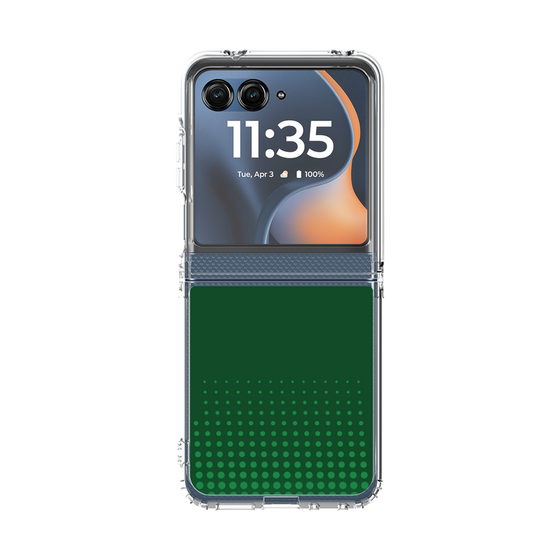 クリアケース［ Dot Gradation - Green ］