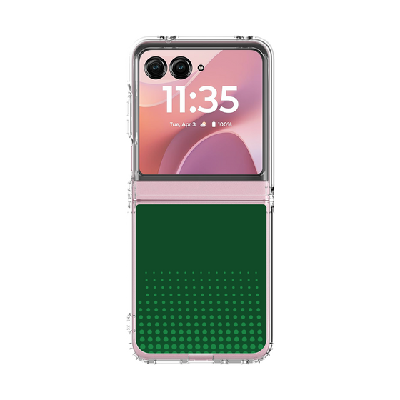 クリアケース［ Dot Gradation - Green ］