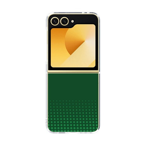 クリアケース［ Dot Gradation - Green ］