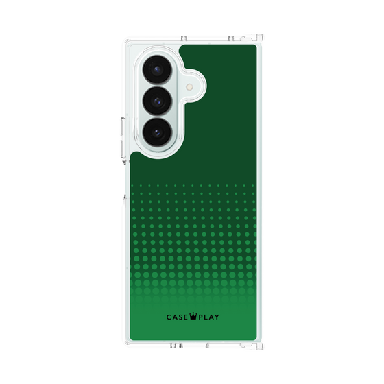 クリアケース［ Dot Gradation - Green ］