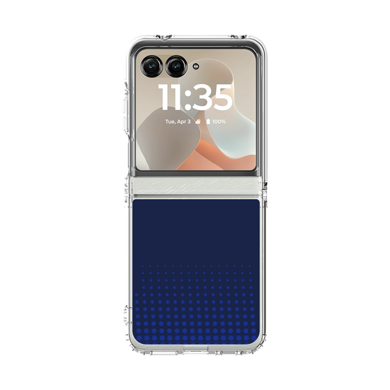 クリアケース［ Dot Gradation - Blue ］