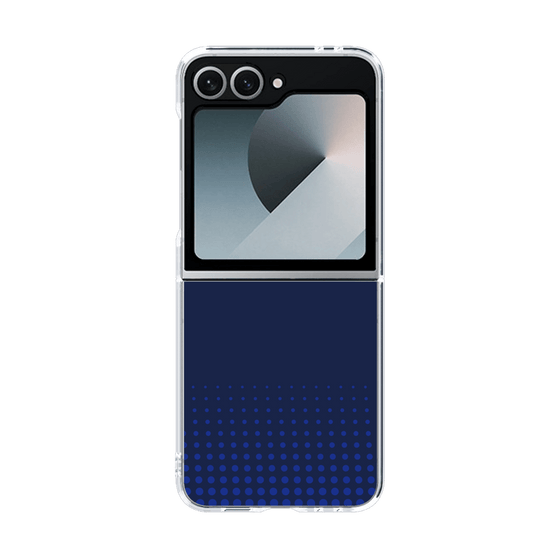 クリアケース［ Dot Gradation - Blue ］