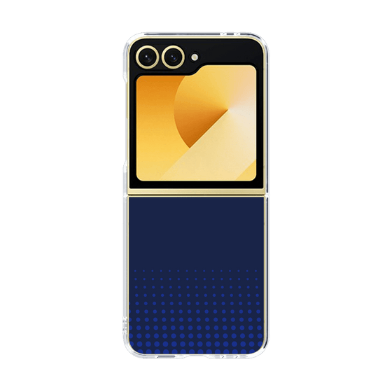 クリアケース［ Dot Gradation - Blue ］