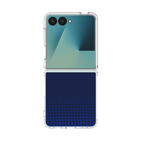 クリアケース［ Dot Gradation - Blue ］