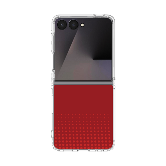 クリアケース［ Dot Gradation - Red ］