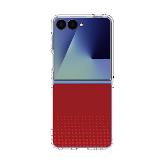 クリアケース［ Dot Gradation - Red ］