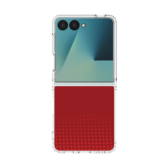 クリアケース［ Dot Gradation - Red ］