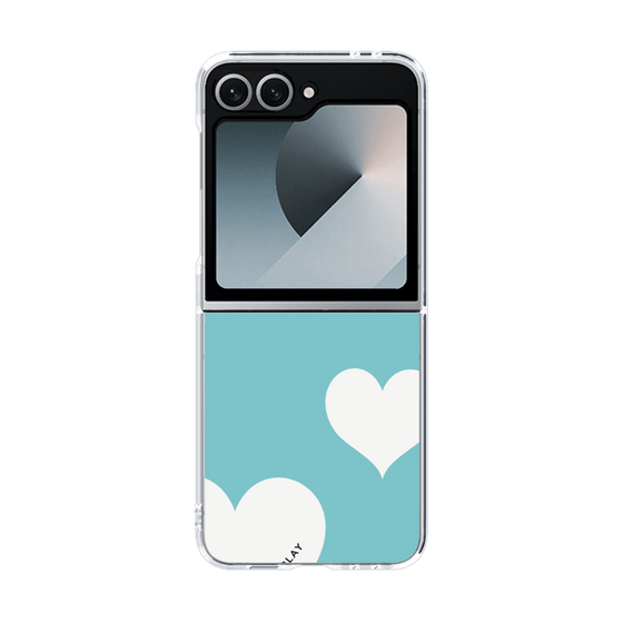 クリアケース［ Two Hearts - Blue ］