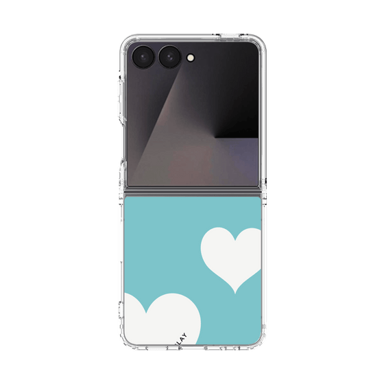クリアケース［ Two Hearts - Blue ］