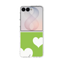 クリアケース［ Two Hearts - Green ］