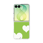 クリアケース［ Two Hearts - Green ］