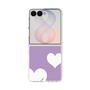 クリアケース［ Two Hearts - Purple ］