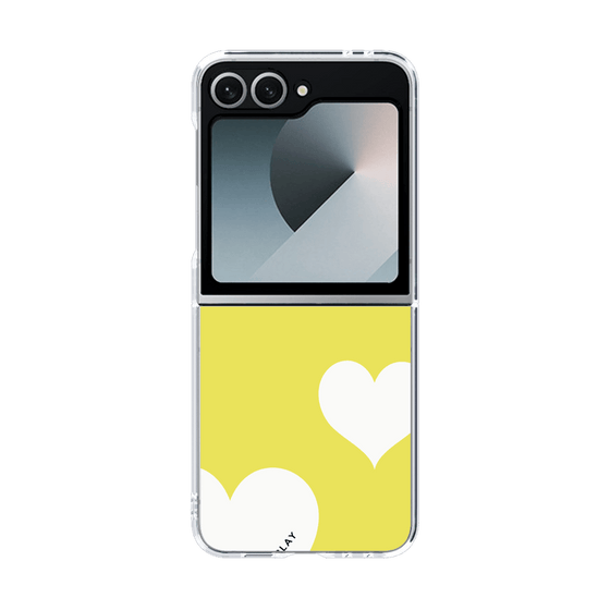 クリアケース［ Two Hearts - Yellow ］