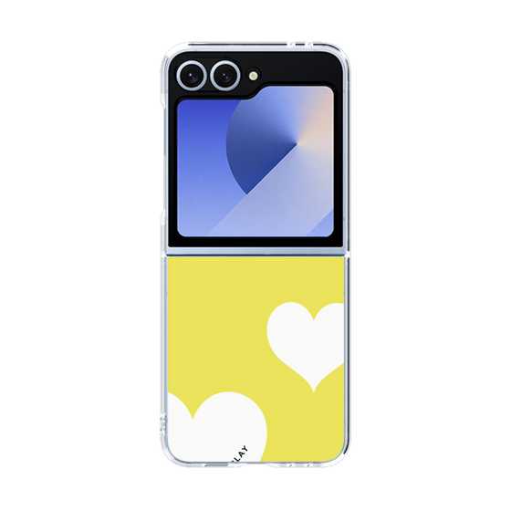 クリアケース［ Two Hearts - Yellow ］