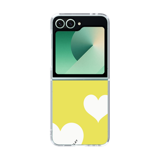 クリアケース［ Two Hearts - Yellow ］