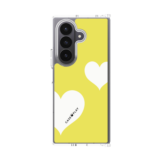 クリアケース［ Two Hearts - Yellow ］