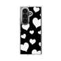 クリアケース［ Dot Hearts - Black ］