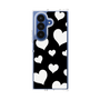 クリアケース［ Dot Hearts - Black ］