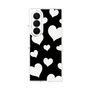クリアケース［ Dot Hearts - Black ］