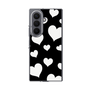 クリアケース［ Dot Hearts - Black ］