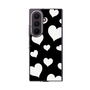クリアケース［ Dot Hearts - Black ］