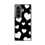 クリアケース［ Dot Hearts - Black ］