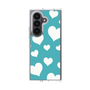 クリアケース［ Dot Hearts - Blue ］