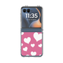 クリアケース［ Dot Hearts - Pink ］