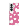 クリアケース［ Dot Hearts - Pink ］