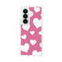 クリアケース［ Dot Hearts - Pink ］