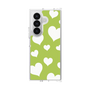 クリアケース［ Dot Hearts - Green ］