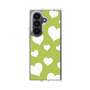 クリアケース［ Dot Hearts - Green ］