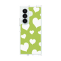 クリアケース［ Dot Hearts - Green ］