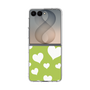 クリアケース［ Dot Hearts - Green ］