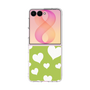 クリアケース［ Dot Hearts - Green ］