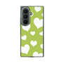 クリアケース［ Dot Hearts - Green ］
