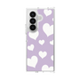 クリアケース［ Dot Hearts - Purple ］