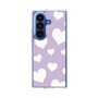 クリアケース［ Dot Hearts - Purple ］