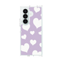 クリアケース［ Dot Hearts - Purple ］