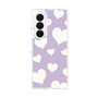クリアケース［ Dot Hearts - Purple ］