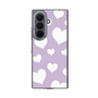 クリアケース［ Dot Hearts - Purple ］