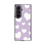 クリアケース［ Dot Hearts - Purple ］