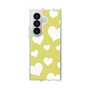 クリアケース［ Dot Hearts - Yellow ］