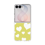 クリアケース［ Dot Hearts - Yellow ］