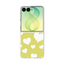 クリアケース［ Dot Hearts - Yellow ］