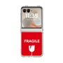 クリアケース［ FRAGILE - Red ］