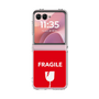 クリアケース［ FRAGILE - Red ］